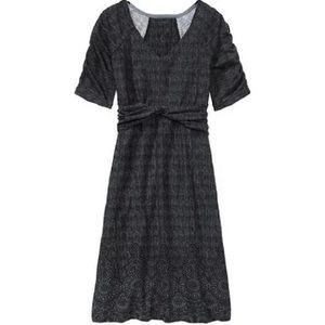 Athleta Joti gray printed dress.